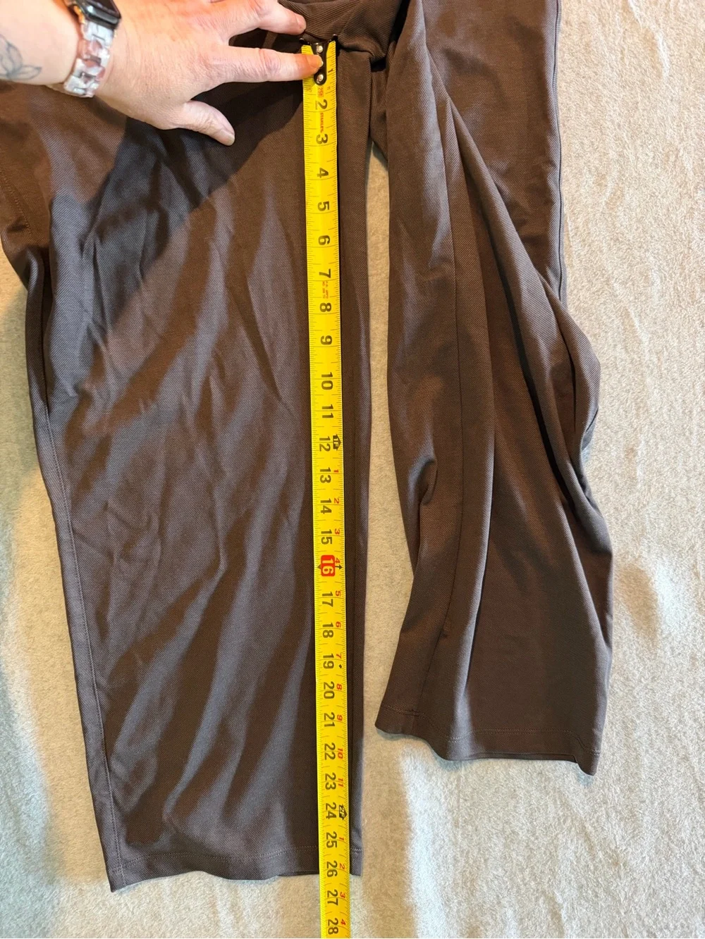32 Degrees Cool Women's Lightweight Twill Gray Pull-On Pants Size Medium NWT
